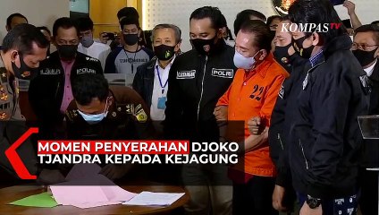 Resmi!! Djoko Tjandra Diserahkan Polisi ke Kejagung