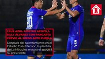 Cruz Azul mostró apoyo a Billy Álvarez con pancarta