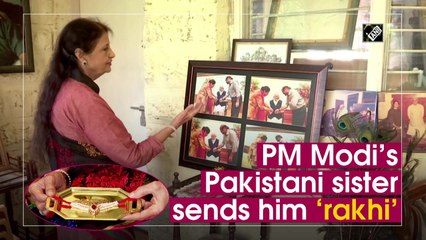 PM Modi’s Pakistani sister sends him ‘rakhi’