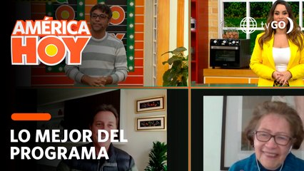 América Hoy: Paúl Martín presentó por primera vez ante cámaras a su madre "Doña Amanda"