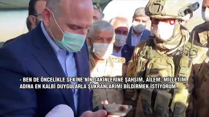 Bakan Soylu, Çorumlu Mehmetçik'in ailesiyle görüştü