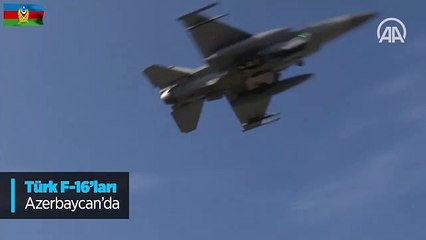 Türk F-16'ları Azerbaycan'da