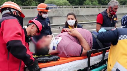 Anadolu Otoyolu'nda trafik kazası: 8 yaralı - BOLU