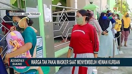 Untuk Dapatkan Daging Kurban, Warga Rela Antre Berjam-jam