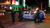 GM faz 'operação presença' na Rua Paraná, no Centro