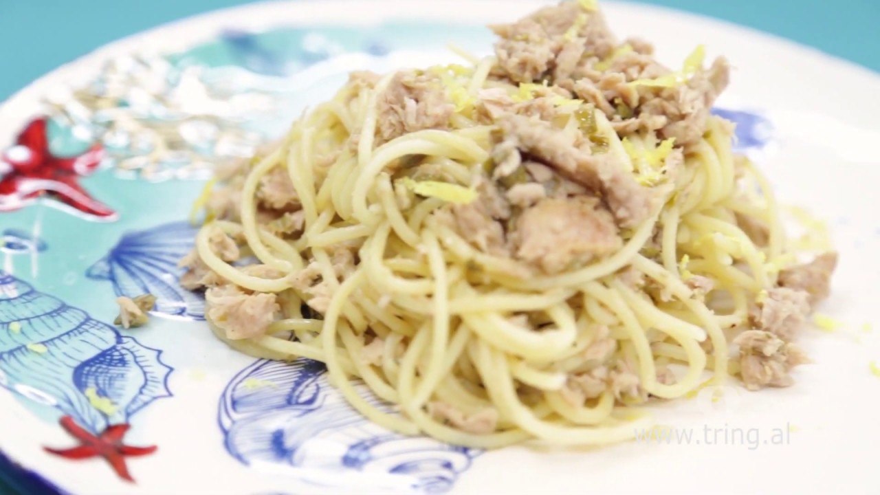 Receta në 2 minuta - Spaghetti me Ton dhe Kaperi