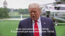 USA: Donald Trump annonce qu'il va interdire TikTok