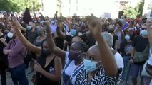 Protesta contra el racismo en Lisboa tras el asesinato de un actor negro en plena calle