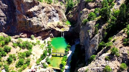 Torosların el değmemiş güzelliği: Çetmi Şelalesi - KONYA