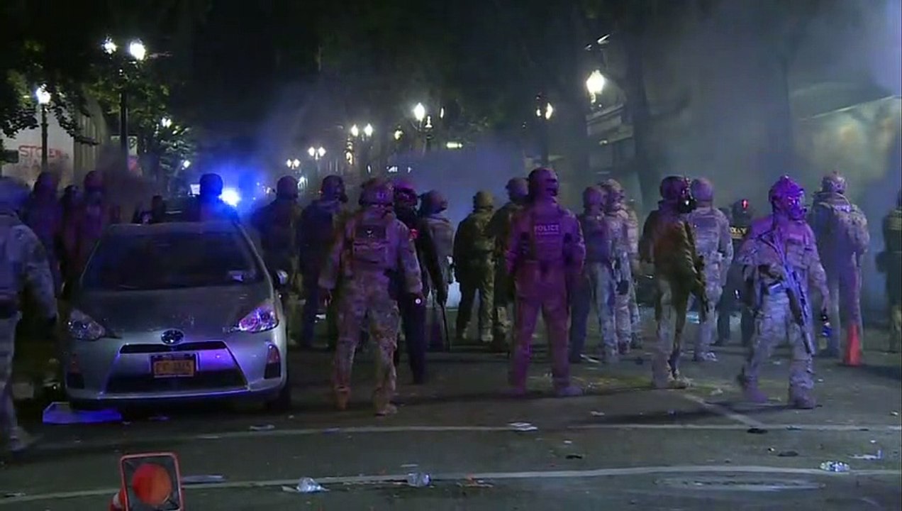 Trump will Bundespolizei vorerst doch nicht aus Portland abziehen