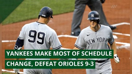 Yankees make most of schedule change, defeat Orioles 9-3, and other top stories from August 01, 2020.