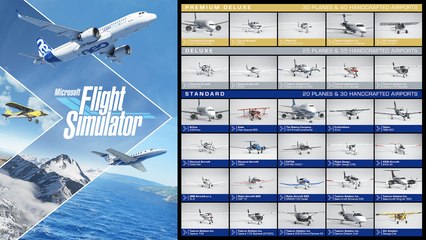 Télécharger la video: Microsoft Flight Simulator (2020) - Official Planes and Hand-Crafted Airports Overview