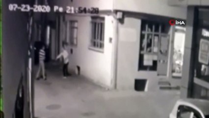 Ortak su faturası ölümüne sebep oldu...Silahlı ve yumruklu kavga kamerada
