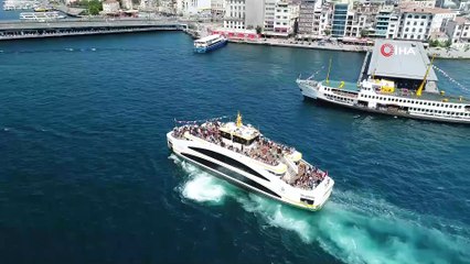 Vapur iskelelerinde bayram yoğunluğu