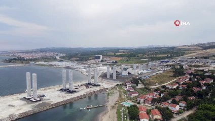 1915 Çanakkale Köprüsü’nde ilk itme- sürme tekniği kullanıldı
