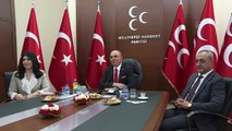 Siyasi partiler videokonferans aracılığıyla bayramlaştı - CHP-MHP - ANKARA