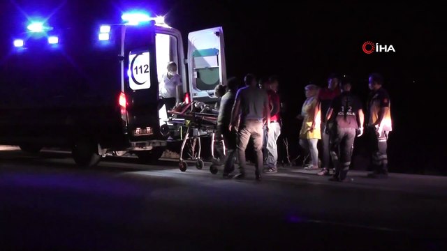 Lastiği patlayan otomobil takla attı: 1 ölü, 4 yaralı