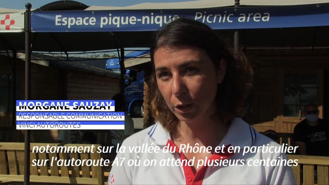 Premier samedi noir sur les routes: 760 km de bouchons sous un soleil de plomb