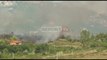 Report TV -'Kodra e locëve' në Fushë Krujë përfshihet nga zjarri, digjen disa hektarë tokë