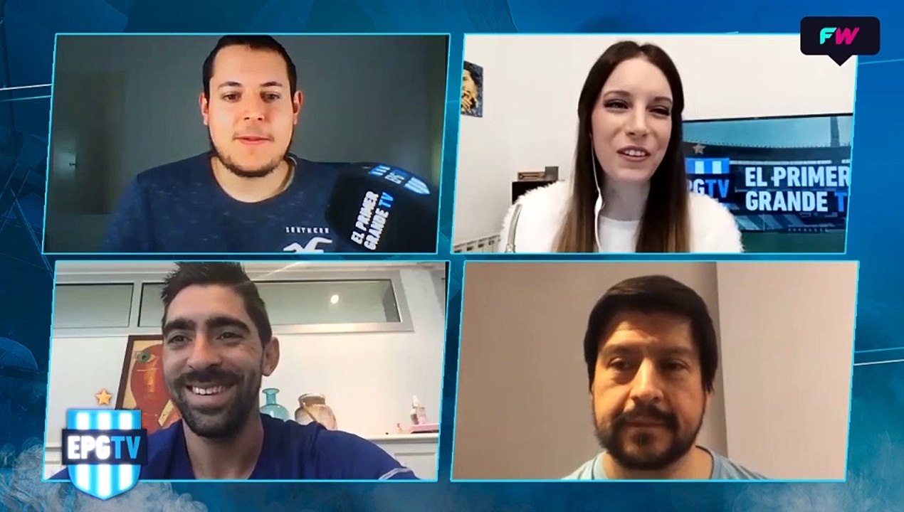 El recibimiento del hincha a Gastón Díaz
