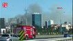 İstanbul Maltepe'de otluk alanda yangın