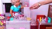 Baby Doll Kitchen and Ice Cream Shop Toys!