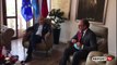 Report TV -Leli pret Soreca-n në bashkinë e Vlorës, ambasadori i BE: Vlora një qytet ndërkombëtar