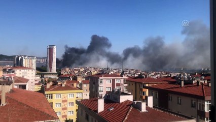 Maltepe'de askeri alanda yangın (2) - İSTANBUL