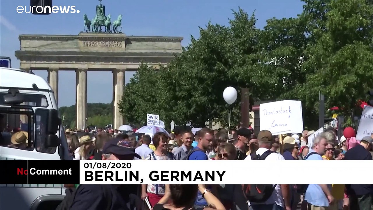 'Pandemic Freedom Day': Thousands protest in Berlin over COVID-19 restrictions