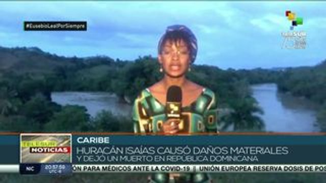 Tormenta Isaías se convierte en huracán y avanza por las Bahamas