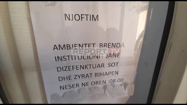 Report TV - Infektohet punonjësja, mbyllet zyra e gjendjes civile në Vlorë