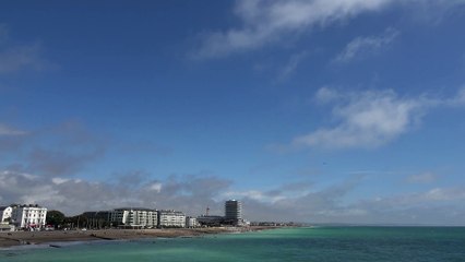 Spitfire flypast at Worthing