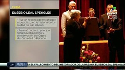 Cuba de luto por la muerte del historiador Eusebio Leal