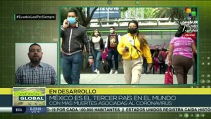 Conexión Global: México, tercer país con más muertes por COVID-19