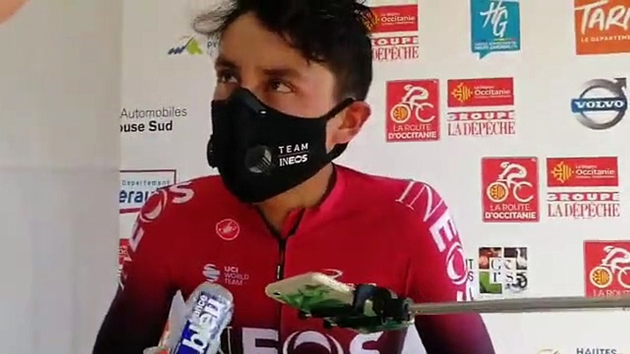 Route d'Occitanie 2020 - Egan Bernal, 6to de la primera etapa en Occitania : "Haremos lo mejor que podamos ..."
