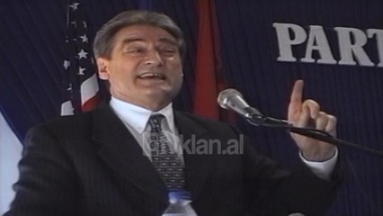 Berisha i pergjigjet akuzave te Monika Kryemadhit - (6 Gusht 2000)