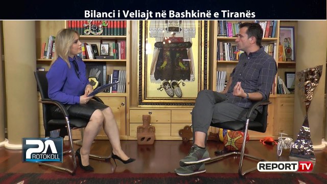 Report TV -Veliaj: Teatri i ri nis ndërtimin në vjeshtë, kulla apo jo askush nuk prek tokën e tij