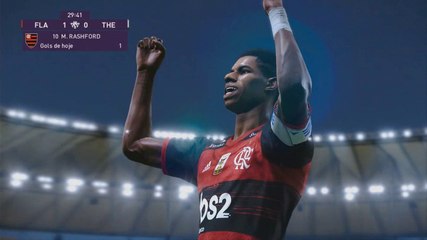 Gago narrando uma partida de futebol no PES 2020