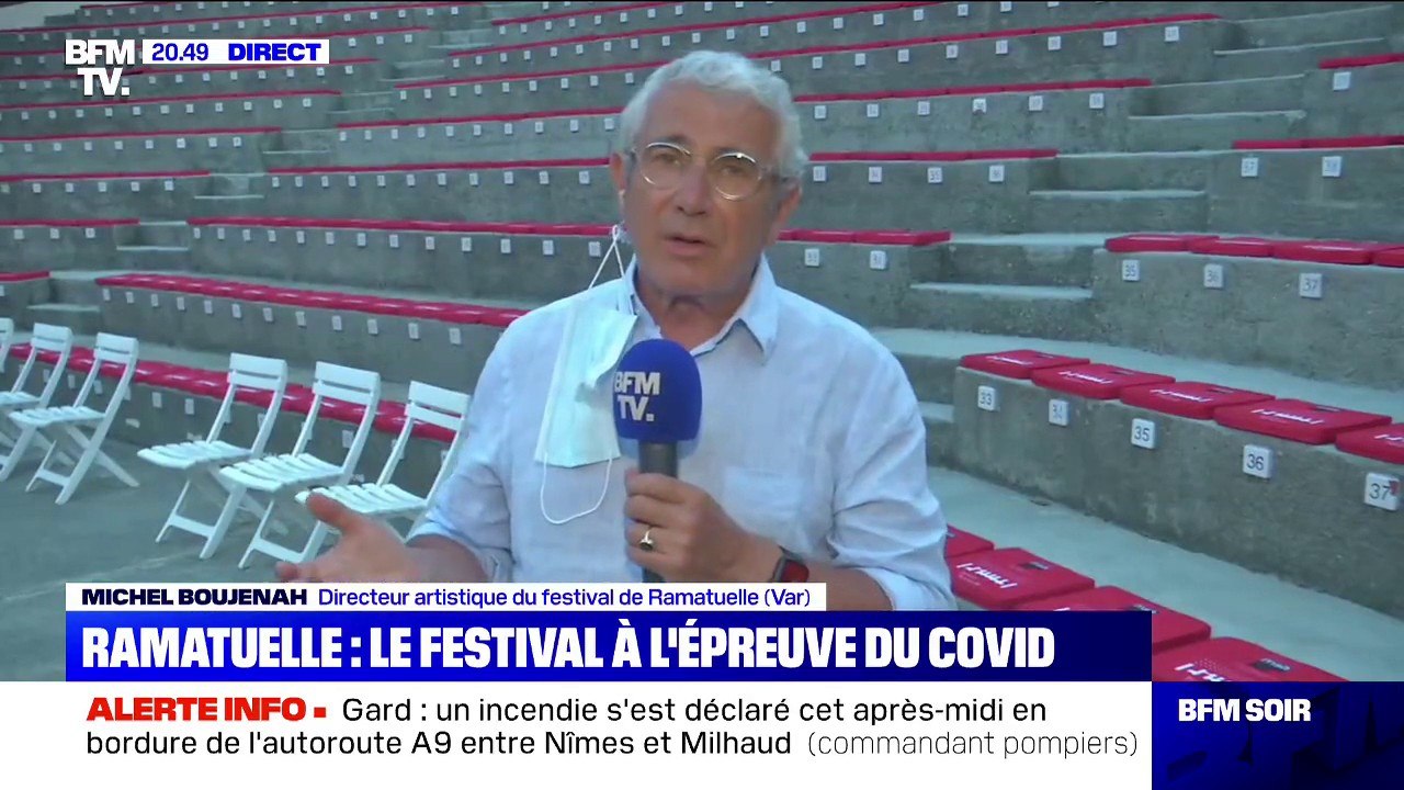Ramatuelle: pour Michel Boujenah, maintenir ce festival cet été est "un acte de résistance, un signe d'espoir"