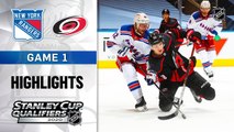 NHL Highlights | Rangers vs. Hurricanes 8/01/2020