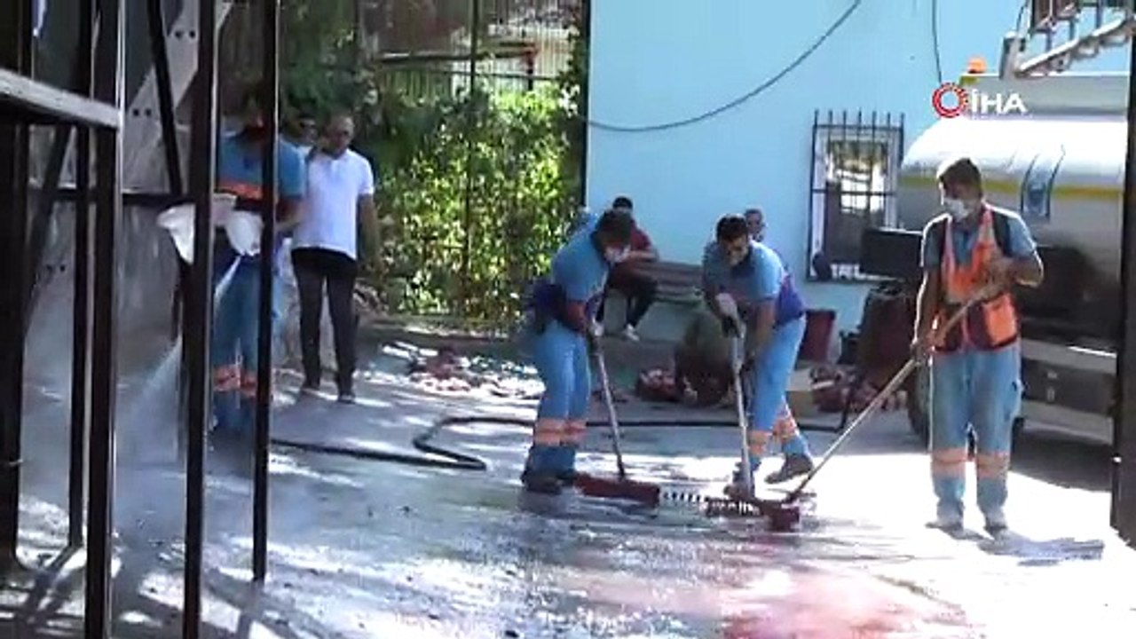 Yıldırım'da örnek temizlik uygulaması