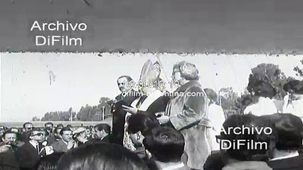 Vuelo inaugural avion Caravelle de Aerolineas Argentinas 1965