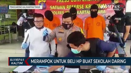 Pelajar Merampok Untuk Beli HP Buat Sekolah Daring