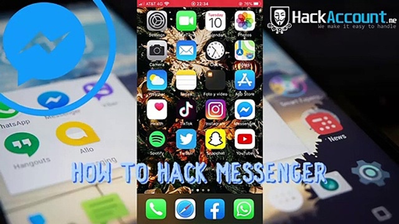 Hack messenger from this tool