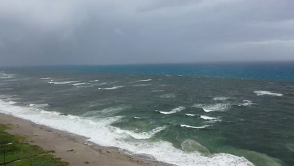 Watching the waves from above