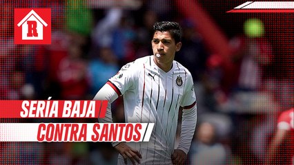 Ángel Zaldívar es baja por lesión para el juego contra Santos