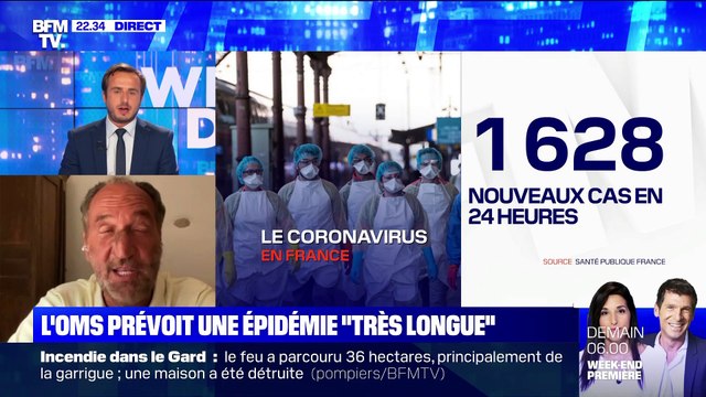 L'OMS prévoit une épidémie de coronavirus très longue (2/3) - 01/08