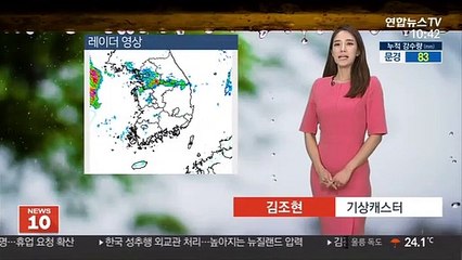 [날씨] 오늘 밤사이 또 집중호우...시간당 80mm 강한 비