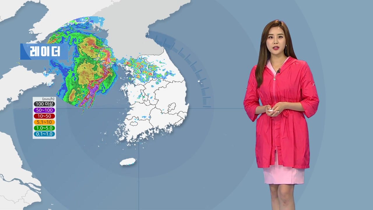 [날씨] 중부 '물 폭탄'...이 시각 비구름  / YTN