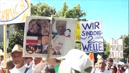 Police injured in Berlin protest against COVID-19 measures